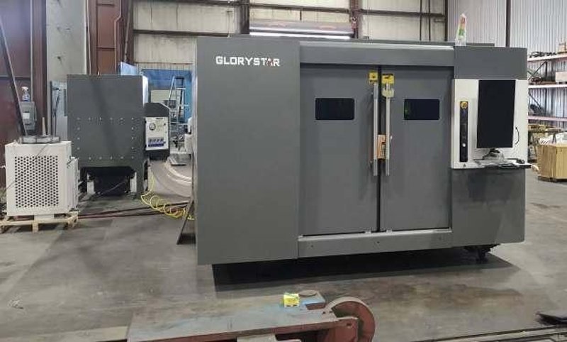 3000 Watt Glory Star GS-3015CE Fiber Laser Cutting Machine, 2022 – 5′ x 10′ Table, Demo Machine, Zero Hours