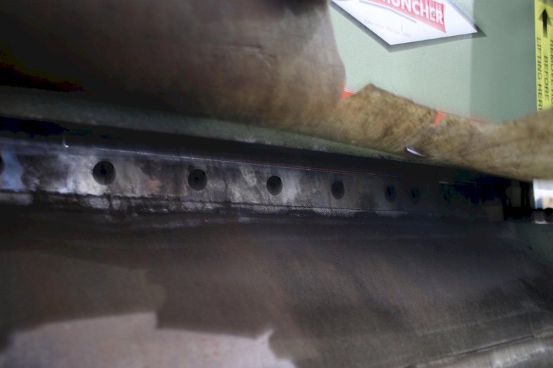 4&quot; X 4&quot; X 3/8&quot; METAL MUNCHER HYDRAULIC IRONWORKER:  STOCK #75682