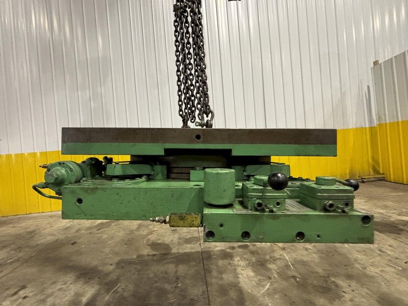 36&quot; X 48&quot; GIDDINGS &amp; LEWIS AIR LIFT ROTARY TABLE: STOCK #23587