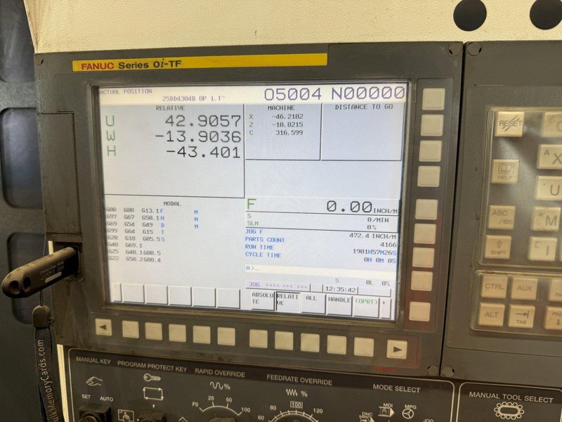 Used 2018 Youji YV-1600 ATC+C CNC Vertical Turret Lathe with Live Tooling For Sale
