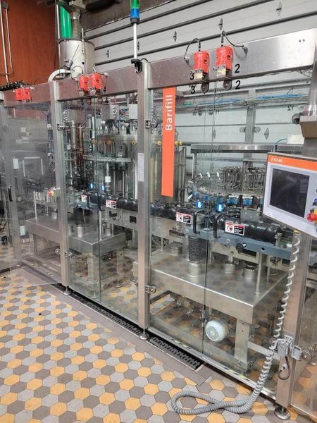 Kosme/Krones 24-Valve Bottle Filling Line – 2015 – Complete Liquid Packaging System