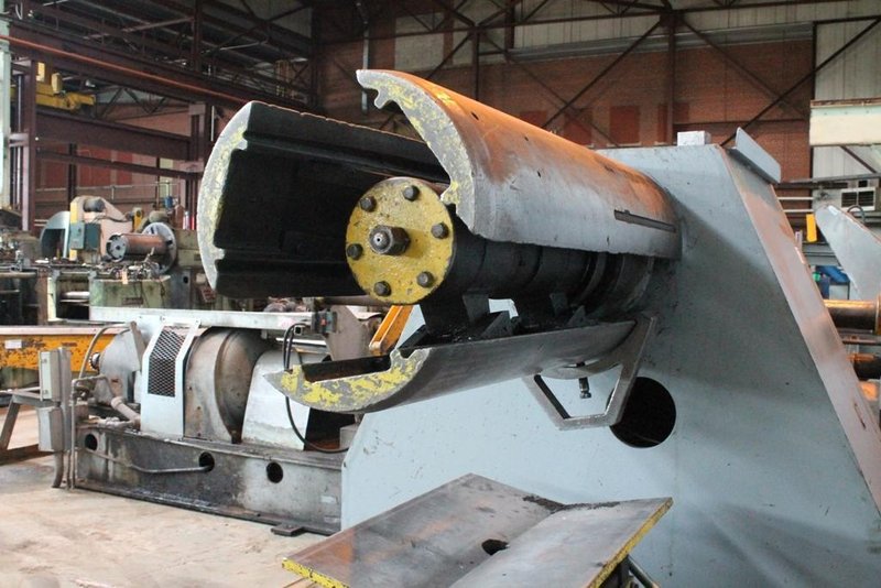 20,000 LBS X 42' AUTOMATIC FEED MOTORIZED COIL REEL &amp; CAR: STOCK #64188