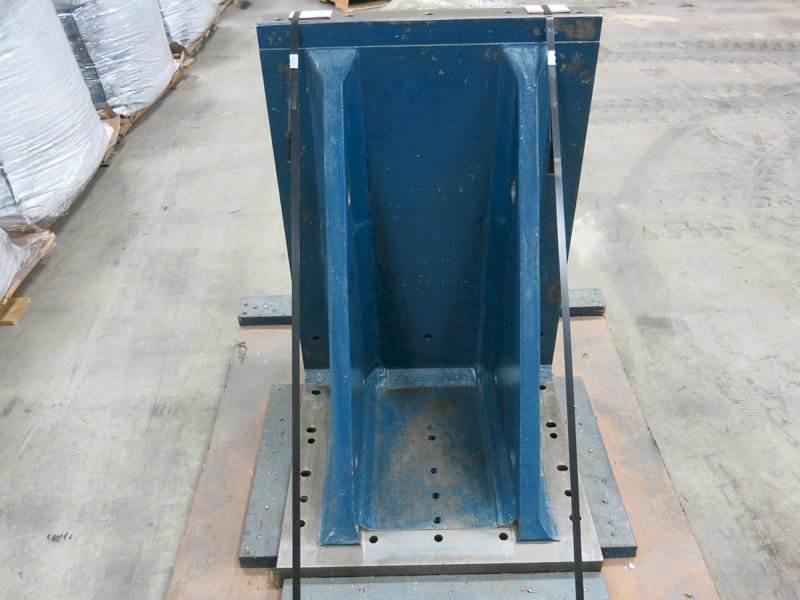 Machined Angle Plate - 24-1/2&quot; w x 36&quot;&#039; Ht. Face, Base 24-1/4&quot; x 24-3/4&quot; Wide (Approx) - T-Slots and Drilled/Tapped (Pair)