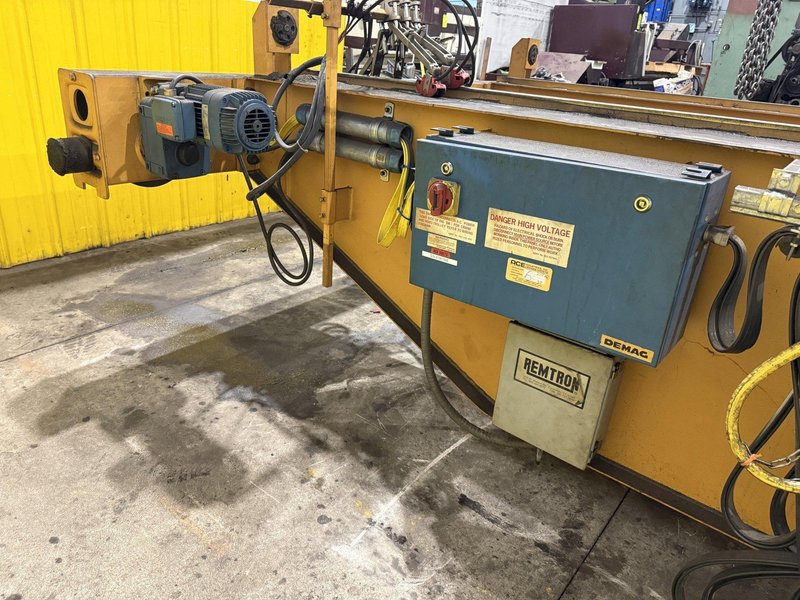 10 TON X 50' DEMAG DOUBLE GIRDER BRIDGE CRANE, NEW 1998: YOBRO #24519