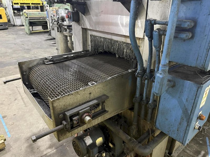 24" WIDE BELT CAE RANSOHOFF 4-STAGE STAINLESS STEEL BELT CONVEYOR PARTS WASHER &amp; RUST INHIBITOR. STOCK # 0545226