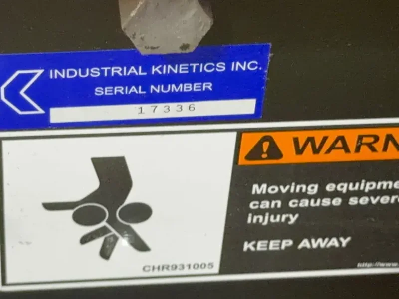 Industrial Kinetics 57" X 108" X 18" Power Roller Conveyor
