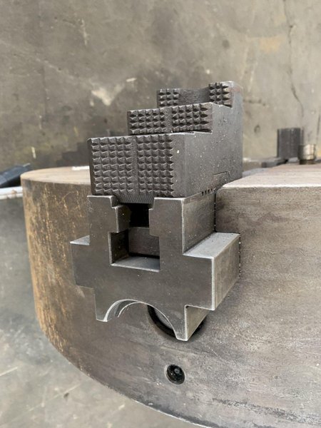 36&quot; 4-JAW LATHE CHUCK. STOCK # 0849923.