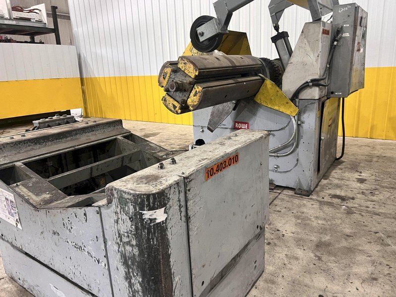 12,000 LBS X 40” ROWE MODEL #12040-DSJ COIL REEL &amp; CAR: STOCK #21625