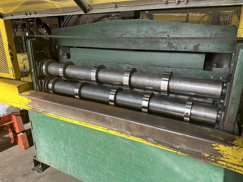 48" ASC SLITTING &amp; CUT-TO-LENGTH (SLEAR) LINE WITH AMS CONTROLS: STOCK #19199