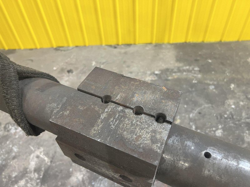 4&quot; DIAMETER X 105&quot; LONG BORING BAR WITH MORSE TAPER: STOCK #20650