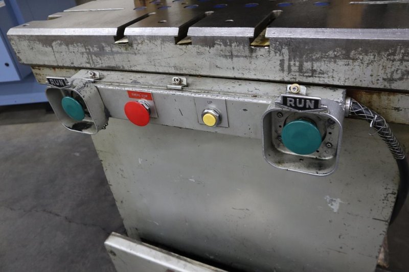 Pacific 110 PF-OBS Hydraulic Press, 110 Ton, 8.25&quot;Stroke, Dual Palm Buttons