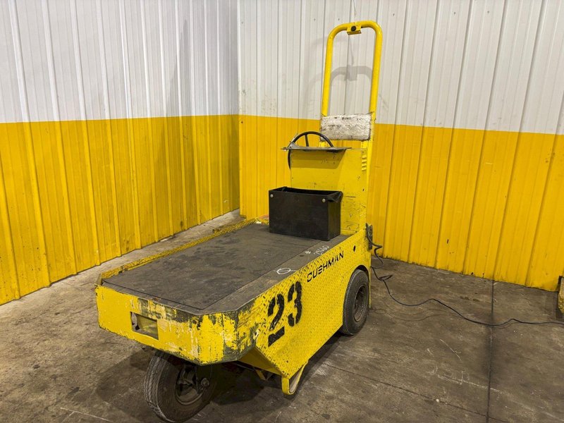 36 VOLT CUSHMAN MODEL #898361 STOCK CHASER/TUGGER CART: YOBRO #24660