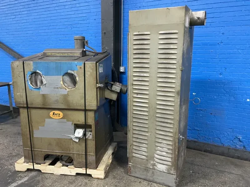 ZERO 23” X 46” X 24” BLAST CABINET AND DUST COLLECTOR   -  BNP50-7