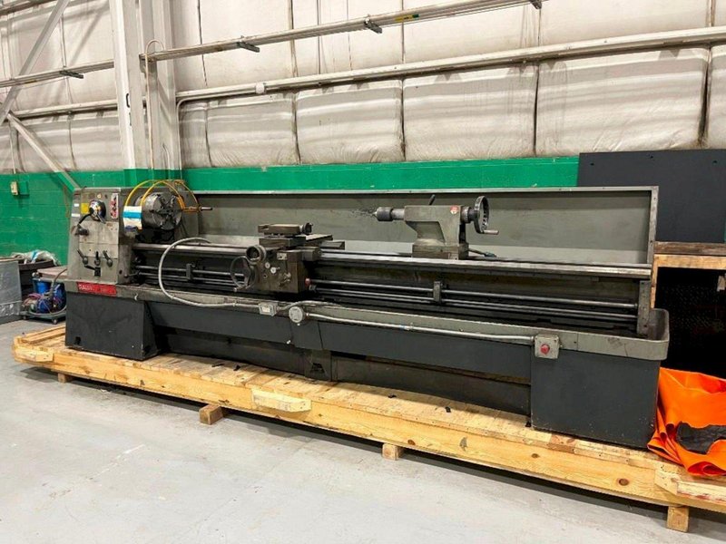 21&quot; x 120&quot; CLAUSING COLCHESTER MODEL #21 ENGINE LATHE 3.5&quot; SPINDLE HOLE: YOBRO #24560