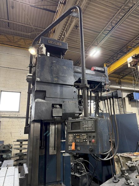 5" DEVLIEG 5K-96  CNC SPIRAMATIC HORIZONTAL BORING MILL WITH FANUC CONTROL. STOCK # 0219926