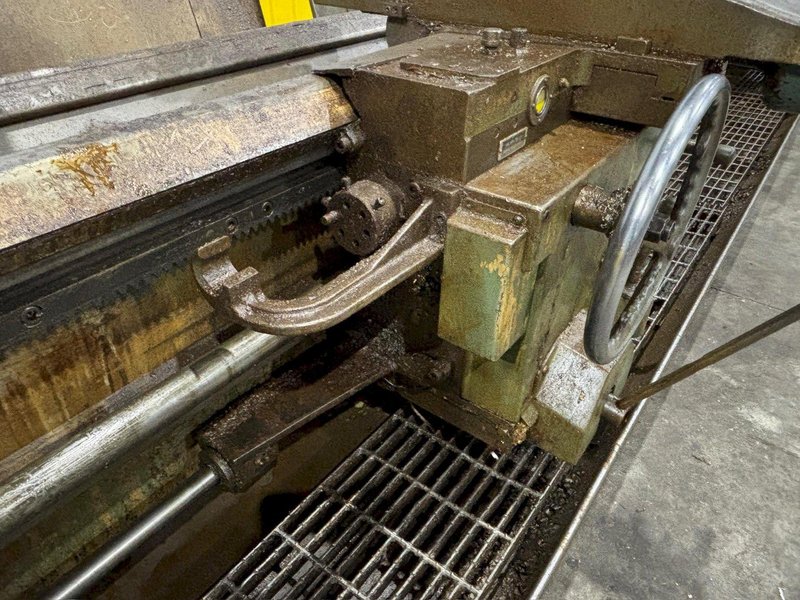 #4A WARNER &amp; SWASEY MODEL #M-3580 SQUARE HEAD 12.5&quot;
 HOLLOW SPINDLE X 144&quot; EXTENDED BED TURRET LATHE: YOBRO #24423