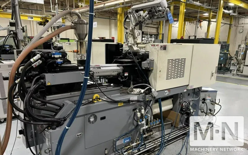 60 TON 1.2 OZ NISSEI MODEL PNX60III-5A INJECTION MOLDING MACHINE MFG 2020