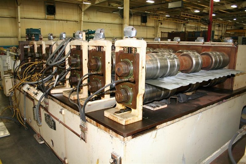 32 STAND X 4-1/2&#039; X 70&#039; TISHKEN ROLLFORMER: STOCK #55271