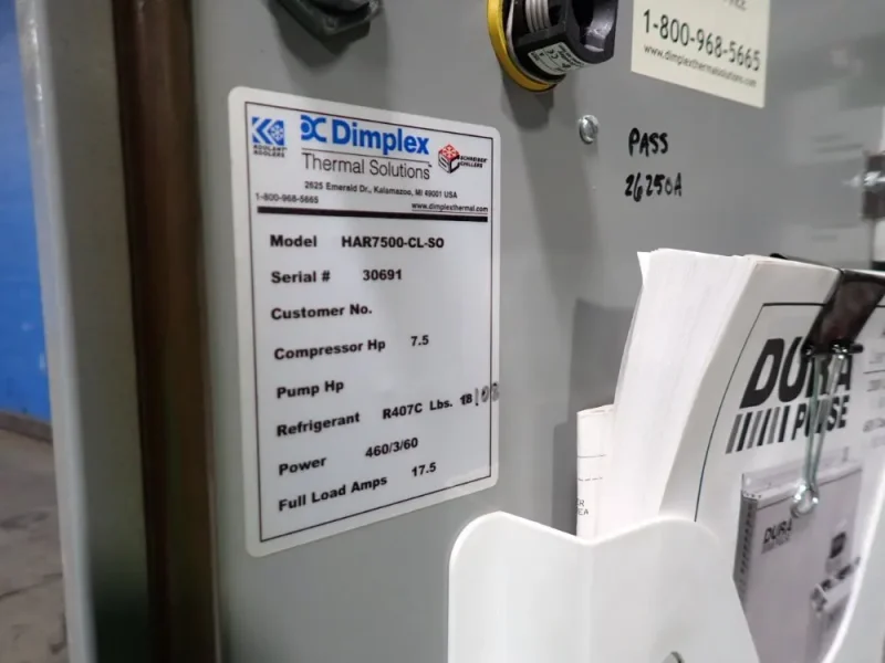 DIMPLEX THERMAL SOLUTIONS CHILLER  -  HAR7500-CL-50