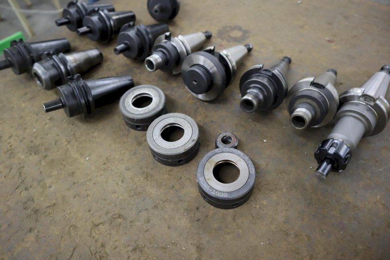 CAT40 Assorted Tool Holders, Jacobs Taper Shanks, ER Collet ***Missing Parts***- Auction Item