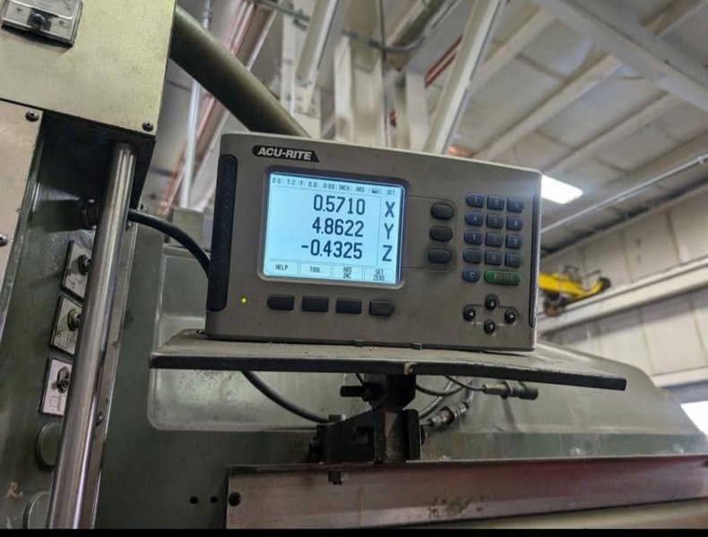 4&quot; DEVLIEG 4K-72 HORIZONTAL BORING MILL. STOCK # 0880725