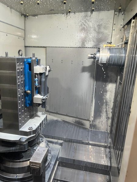 Haas EC-400 400MM HMC, 2019 – 6 Station Pallet Pool, Full 4th Axis, Tooling, 40 Taper Side Mount Tool Changer, TSC