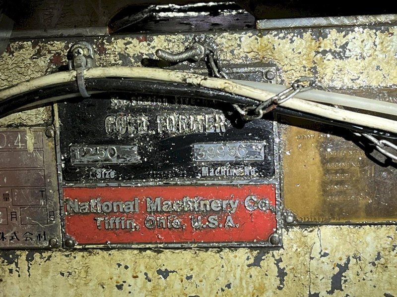 1 1/4&quot; National Model 1250 Five Die Cold Former