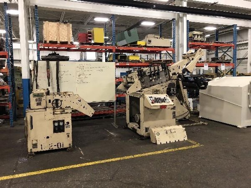 6,000 lbs x 26" Minster Conventional Servo Feed Line