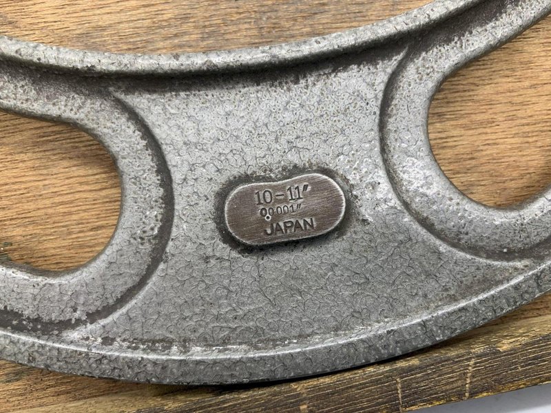 10-11” NSK JAPAN OUTSIDE MICROMETER N9452 [.0001 GRADUATION] STOCK #15539