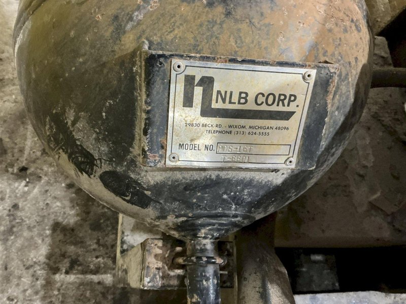 200 HP NATIONAL LIQUID BLASTING (NLB) MODEL 8200-E-1-3/8 HIGH PRESSURE WASHER: YOBRO #24595