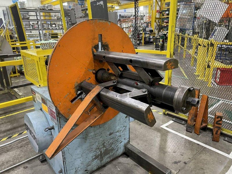 4000 lbs x 18&quot; Wide Air Feeds Inc. Motorized Coil Reel