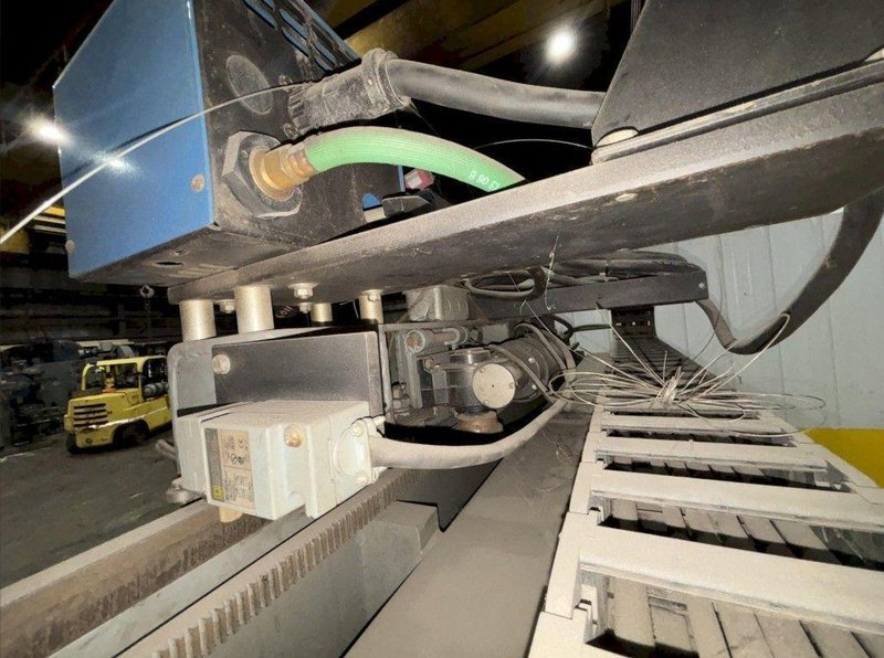 144″ GOURAN /LINDE SEAM WELDER WITH MILLER INVISION #456P POWER USED