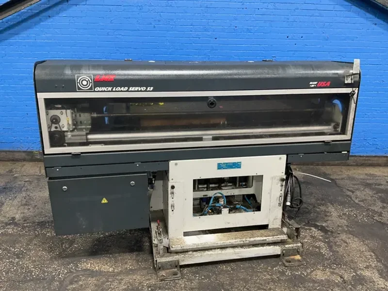 Lns 66” Automatic Bar Feeder - Q.l. Servo S3