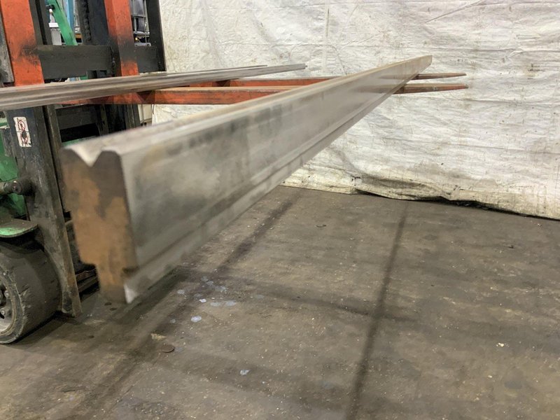 120"X 1/2" OPENING FEMALE PRESS BRAKE DIE: STOCK #80814