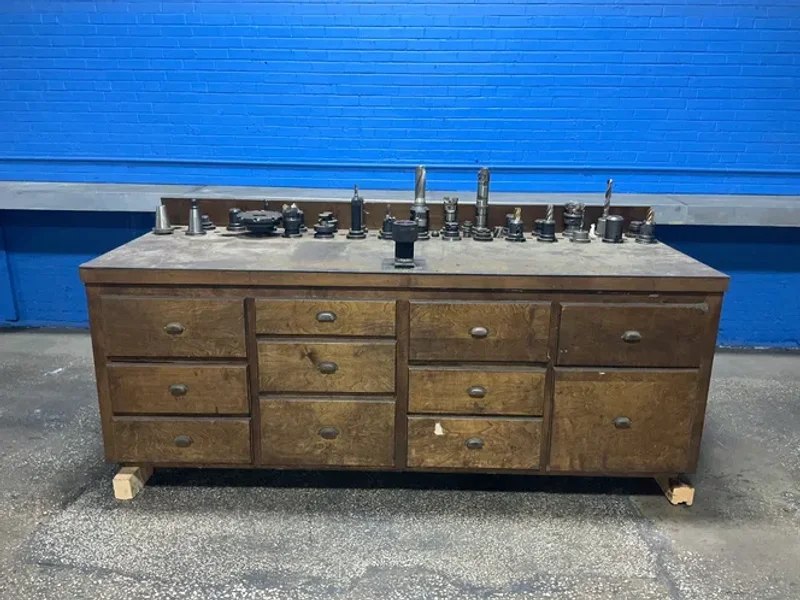 25” X 96” WORKBENCH W/ TOOLING