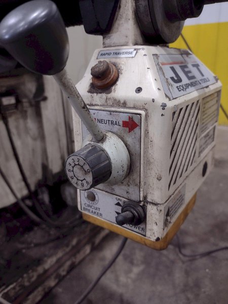 3 HP JET MODEL #JTM-1054 VERTICAL RAM TYPE MILL: STOCK 22336