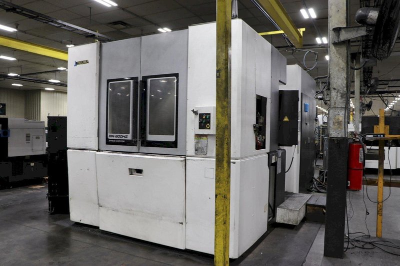 Okuma MA-600HII CNC Horizontal Machining Center, 2019 – Chip Conveyor, Through Spindle Coolant