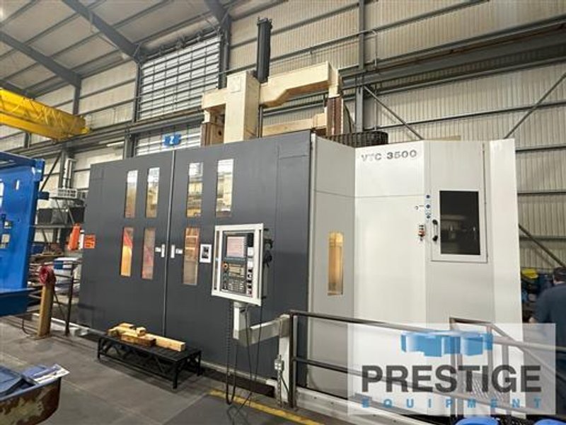 Gidding &amp; Lewis VTC-3500 CNC Vertical Boring Mill