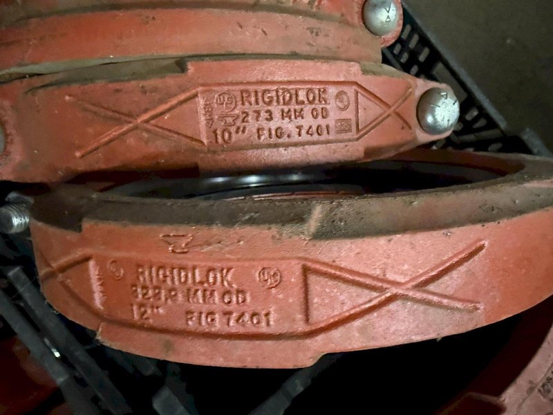 4&quot; TO 10&quot; VICTAULIC &amp; RIGIDLOK PIPE COUPLINGS: YOBRO #24414