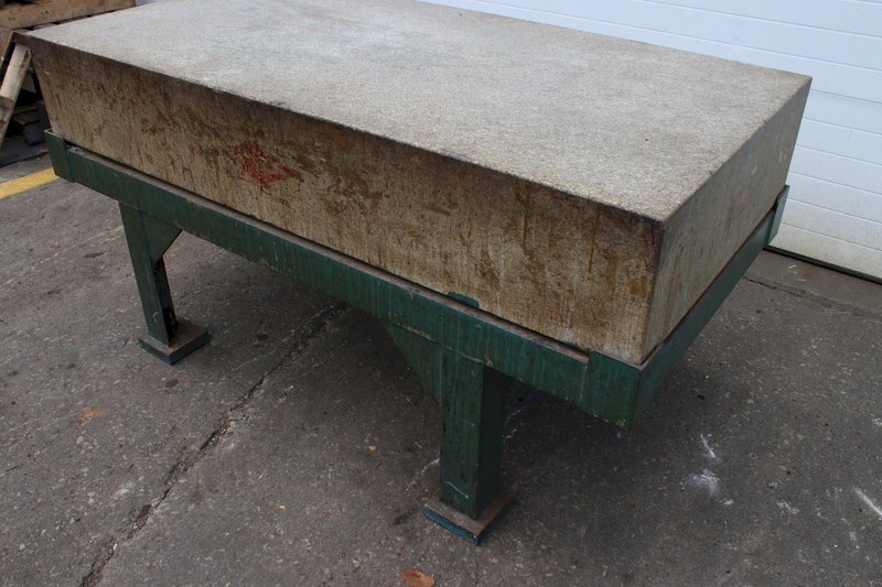 36&quot; X 72&quot; RAHN GRANITE PLATE: STOCK #75770