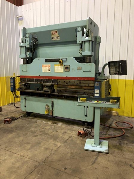90 TON X 8&#039; CINCINNATI MODEL 90CBII-6 HYDRAULIC PRESS BRAKE: STOCK #18664