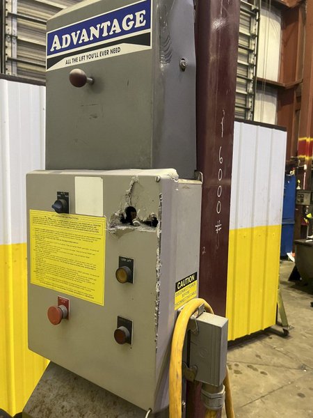 (3) 16,000 LBS ADVANTAGE MODEL ALS-1-16 HEAVY DUTY MOBILE COLUMN LIFT JACKS: STOCK #18360