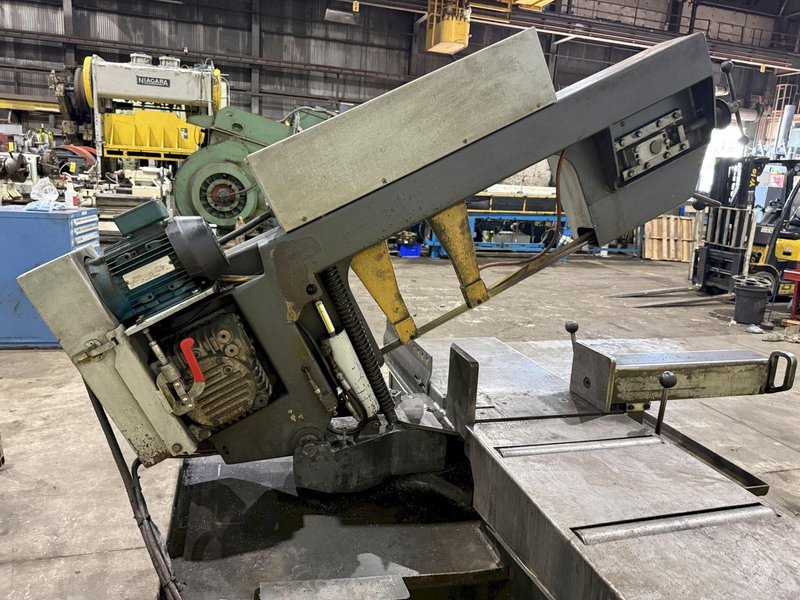 13" X 20" HYD-MECH MODEL #S20 SWIVEL MITRE HORIZONTAL BANDSAW: YOBRO #25184