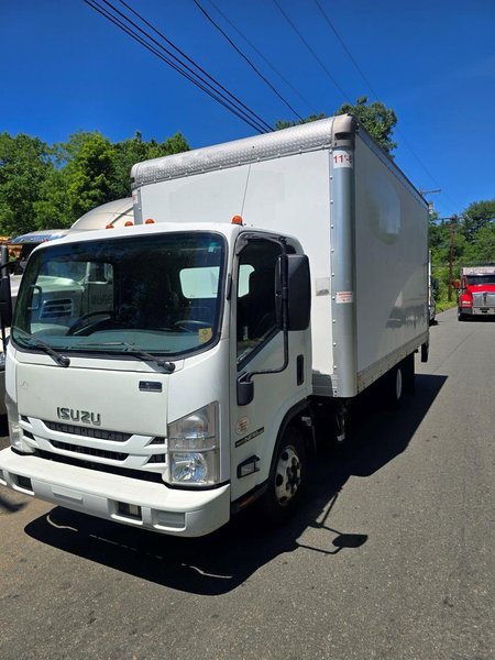 Isuzu NPR-HD 16’ Box Truck, 2018 – 14,500 LB GVWR, Automatic, Gas V8, Non-CDL
