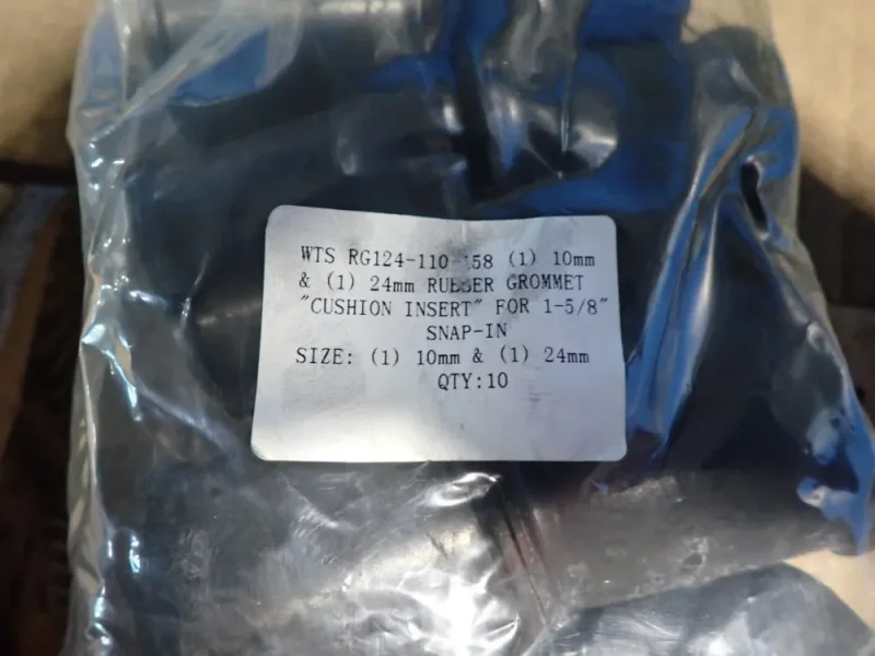 Rubber Grommet Cushion Inserts - Wts Rg124-110-158