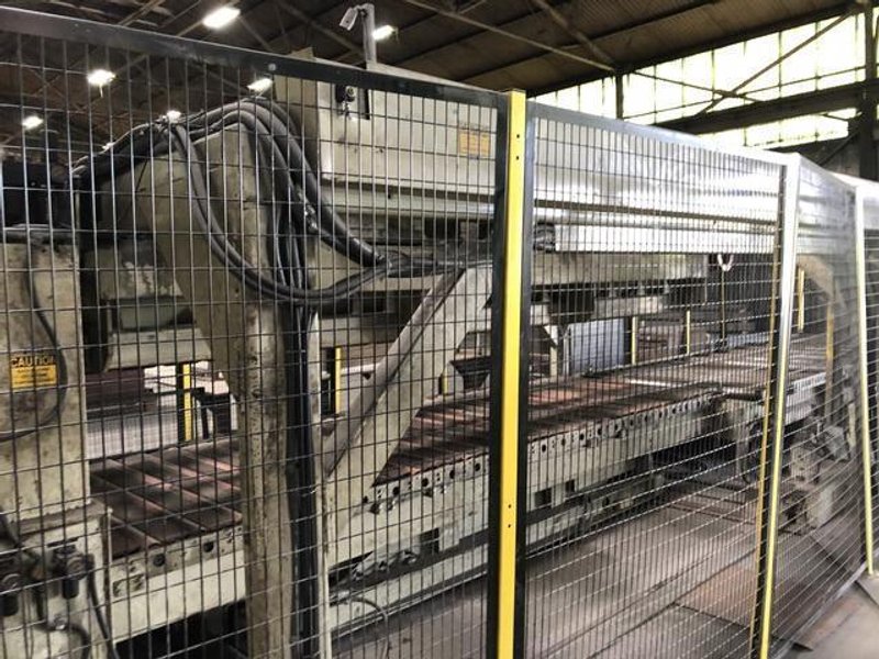 60" x 12' Cooper Weymouth Stacker with Scissor Table (Year 2011)