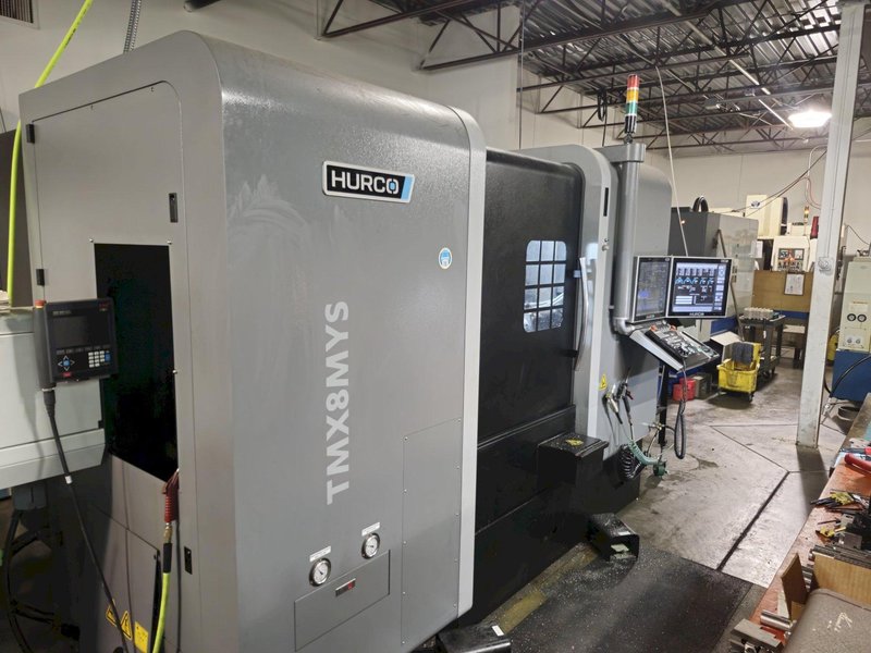 2023 HURCO TMX8MYSi CNC Lathe - 5-Axis, 4500 RPM, Live Tooling, 37 HP