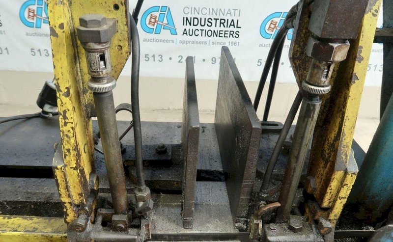 15" X 17" WF WELLS MODEL #F-15 TWIN POST HORIZONTAL BANDSAW: STOCK #21090