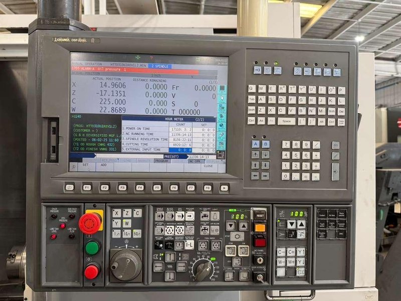 Okuma Space Turn LB3000EX-MYW 800 Multi Axis CNC Turning Center – Lathe