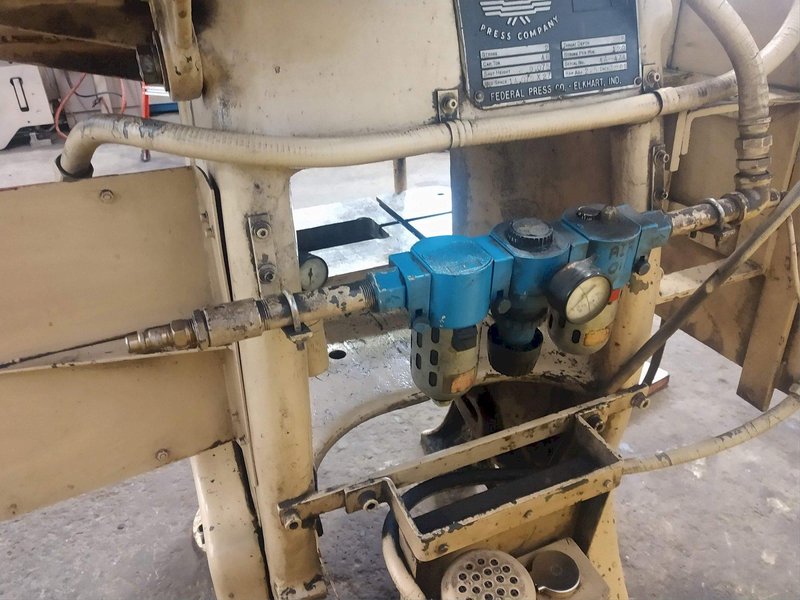 46 TON FEDERAL OBI PRESS; 2" STROKE, NEW 1989: STOCK #14321